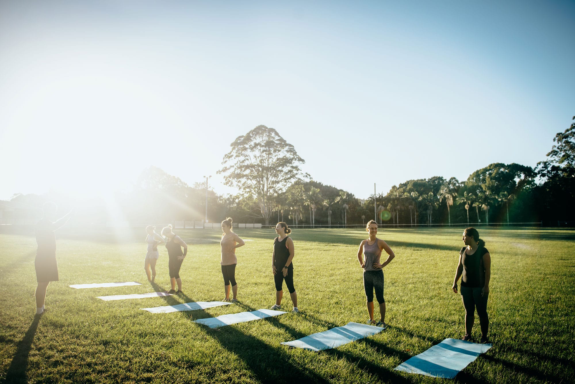 outdoor yoga